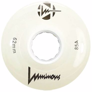 LUMINOUS Ροδάκια Led Quads 62χιλ./85A - Λευκό Glow